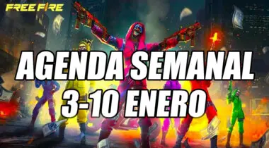 Imagen de Free Fire revela su nueva agenda semanal (3-10 enero) y todas las novedades que llegan al juego