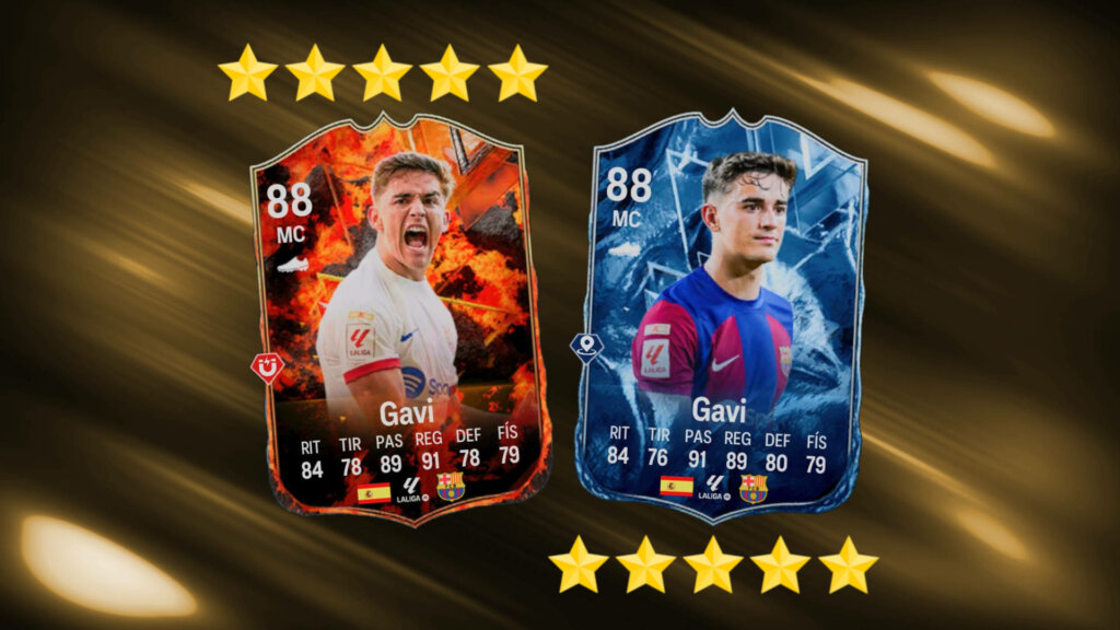gavi fc versus portada ea sports fc 24
