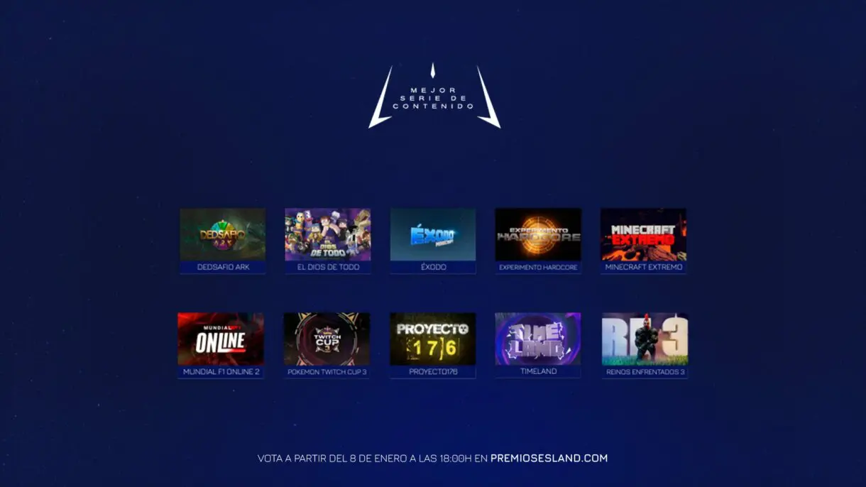 Mejor serie de contenido ESLAND 2024