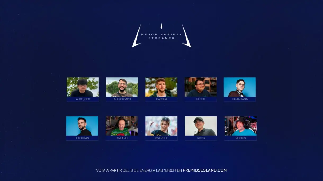Mejor variety streamer ESLAND 2024