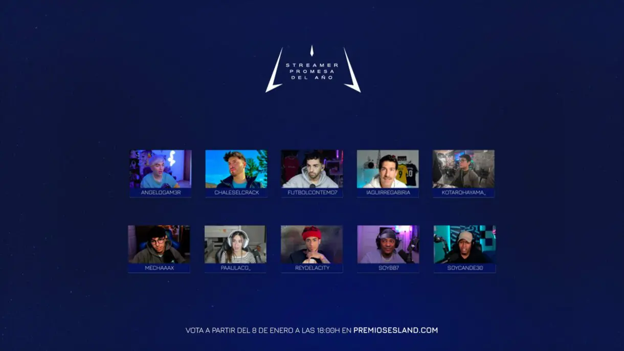 Streamer promesa del año ESLAND 2024
