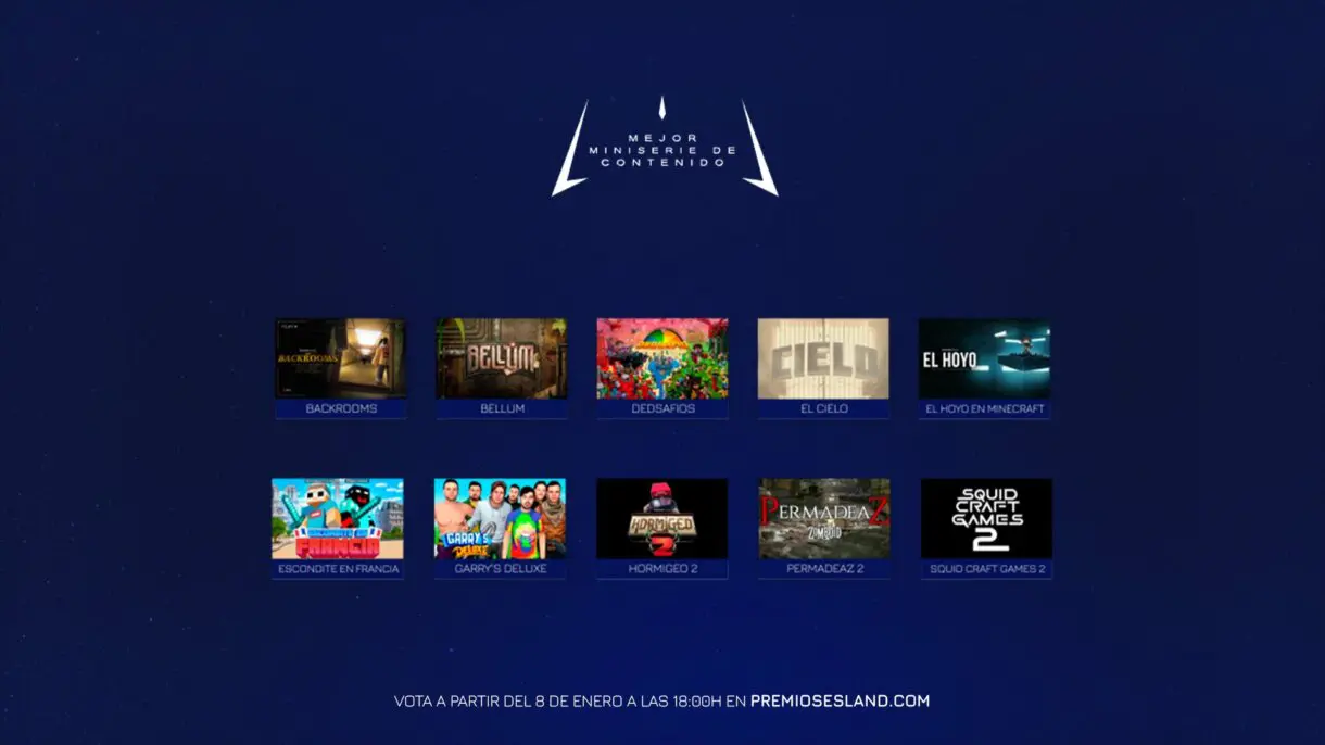 Mejor miniserie de contenido ESLAND 2024