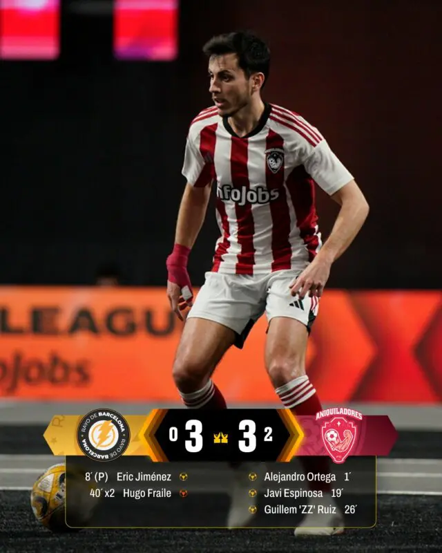 Rayo de Barcelona vs Aniquiladores FC kings league