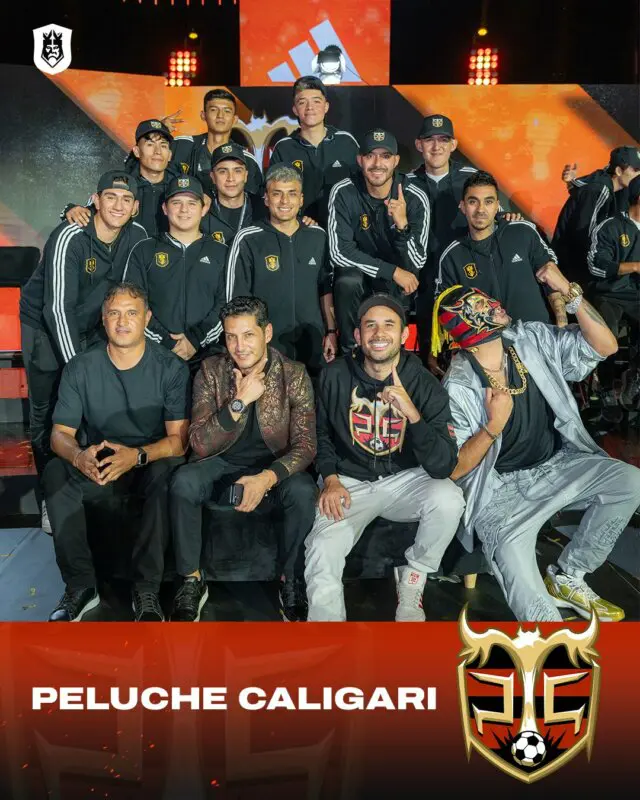 peluche caligari draft Kings League Américas
