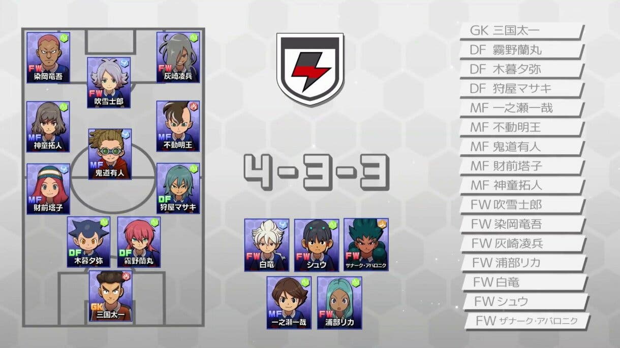 Inazuma Eleven: Victory Road anuncia los personajes jugables de su beta de Marzo