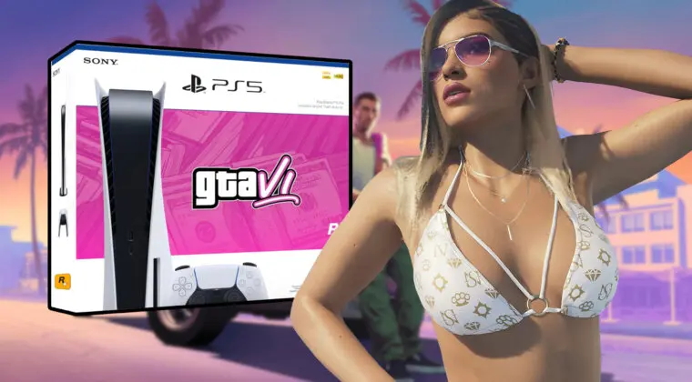 Imagen de Esta PS5 inspirada en el arte principal de GTA VI es una pasada y ojalá se pudiera comprar