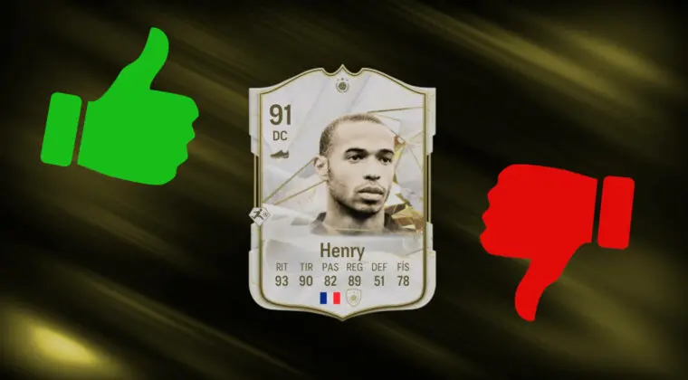 Imagen de EA Sports FC 24: review de Henry Icono básico. ¿DC competitivo o poco aconsejable?