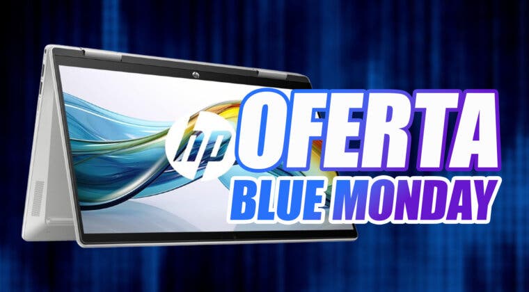 Imagen de Alégrate el Blue Monday con este portátil HP rebajado 200 euros y pantalla flexible