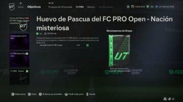 Imagen de EA Sports FC 24: nación misteriosa del Huevo de Pascua del FC PRO Open + Posible bug
