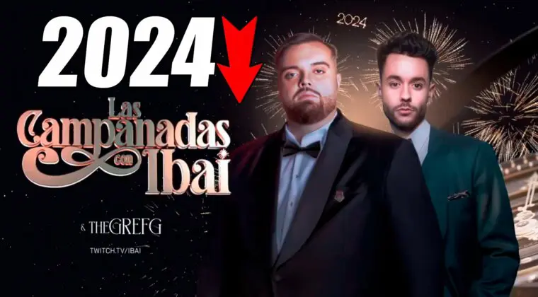 Imagen de Las Campanadas de Ibai en Twitch no logran triunfar, año tras año la audiencia va cayendo