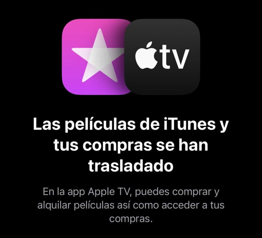 iTunes traslado Apple Tv.