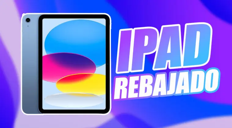 Imagen de Apple iPad de 10ª generación con 90 euros de descuento