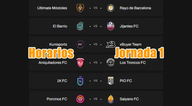 Imagen de Kings League Jornada 1: Horarios y partidos del inicio de la liga en 2024 con cambio de horas