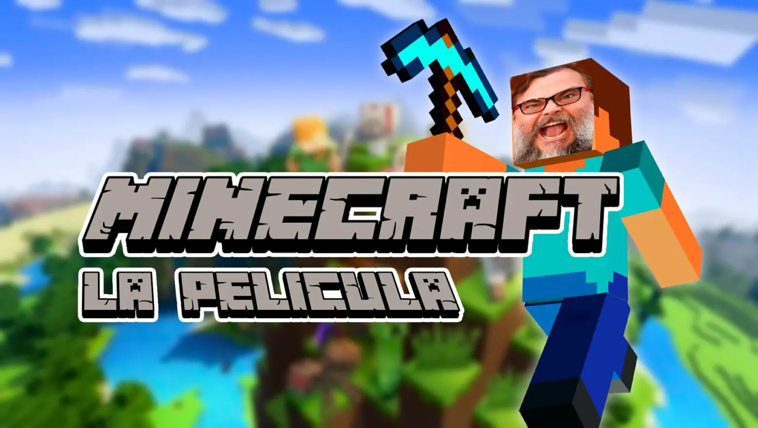 Jack Black Película Minecraft