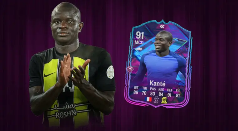 Imagen de EA Sports FC 24: ¿Merece la pena N´Golo Kanté Flashback? (Jugador SBC)