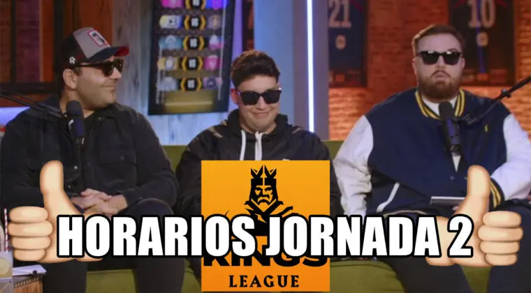 Imagen de Kings League Jornada 2: Horarios y partidos de la liga con el campo negro