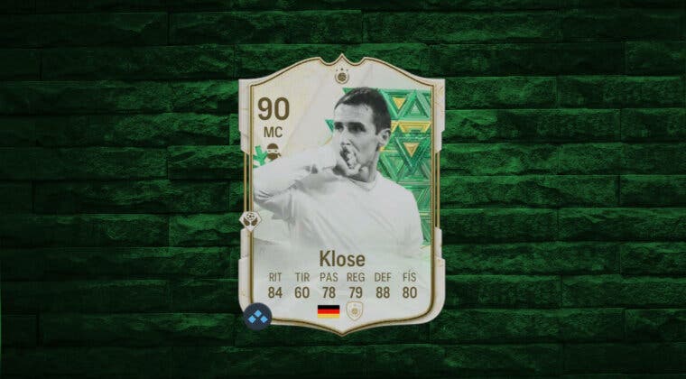 Imagen de EA Sports FC 24: Klose Icono Winter Wildcards muestra la importancia de la "Cap. defens."