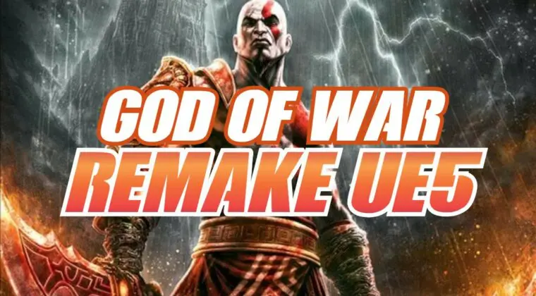 Imagen de Imaginan como sería un remake de God of War en Unreal Engine 5 y el resultado me deja sin aliento