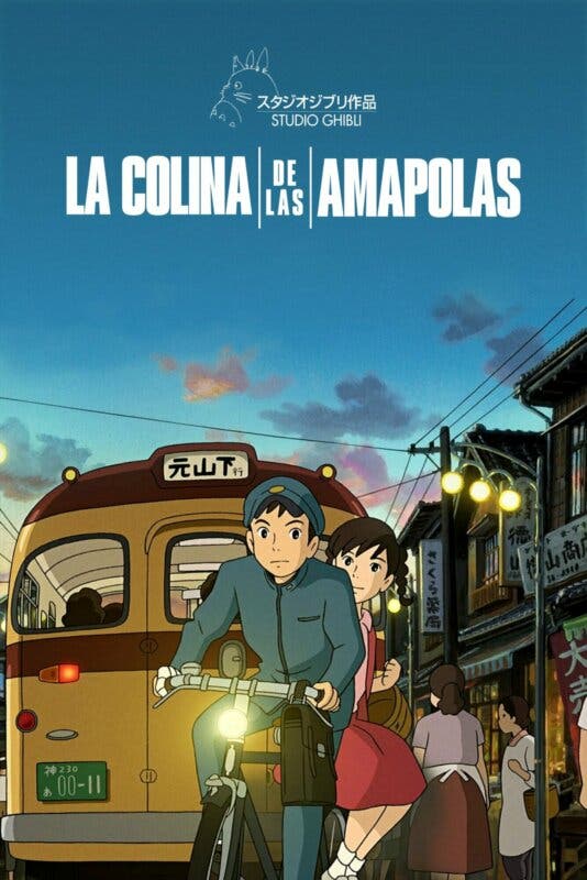 La colina de las amapolas Studio Ghibli poster