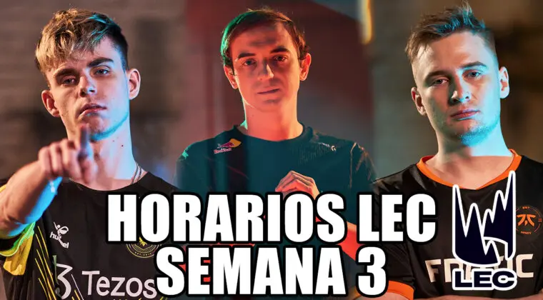 Imagen de Horarios LEC 2024 Invierno: Tercera semana de Fnatic vs MAD Lions KOI, Heretics y G2, final de temporada regular
