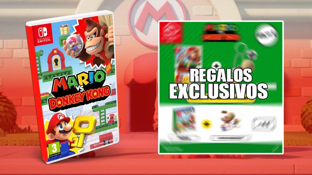 Reserva Mario vs. Donkey Kong en GAME y llévate un puzle exclusivo