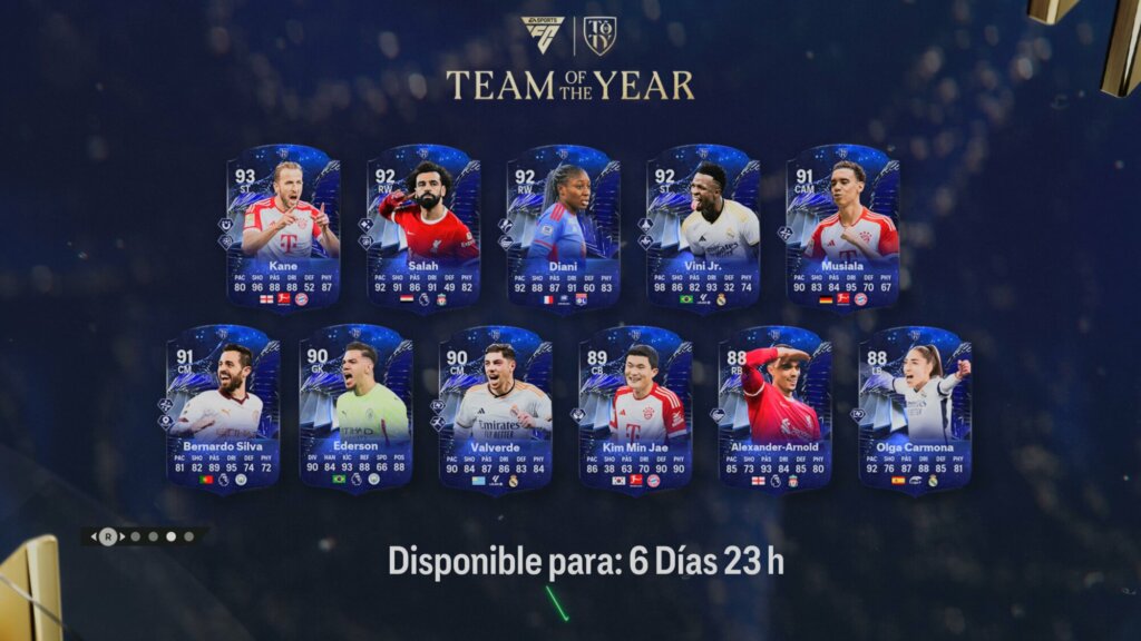 menciones honorificas ea sports fc 24