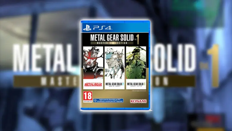 metal gear solid master collection vol 1 ps4 fisico
