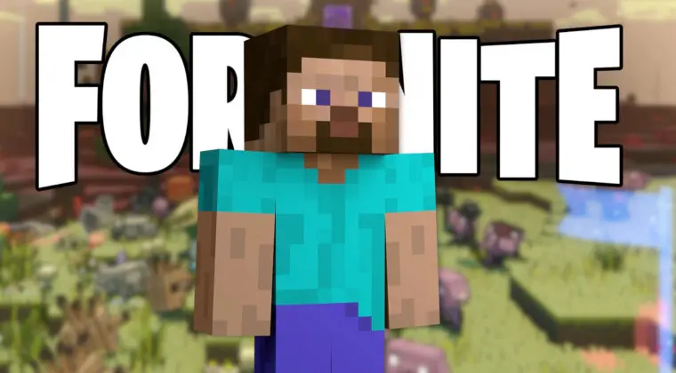 Imagen de ¿Un crossover entre Fortnite y Minecraft? Un fan lo recrea diseñando una skin espectacular