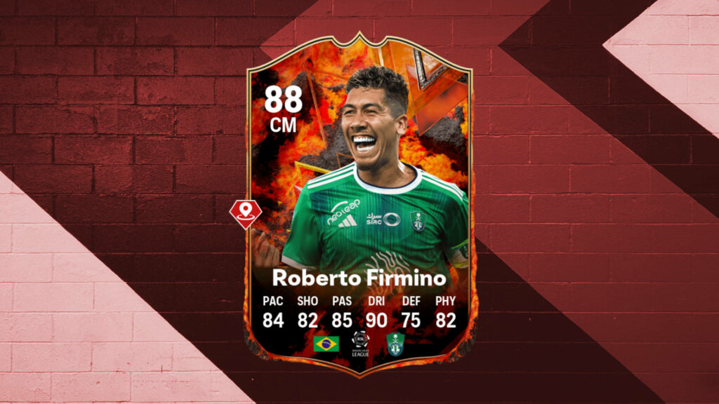 minilanzamiento con firmino fc versus bien ea sports fc 24