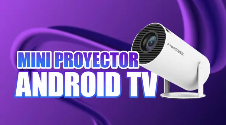Imagen de Mini proyector 4K con Android, rebajado por menos de 90 euros