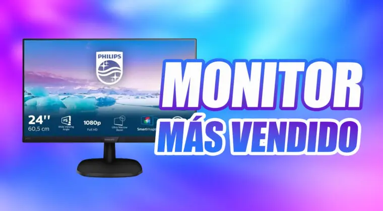 Imagen de El monitor Philips más vendido de Amazon rebaja su precio