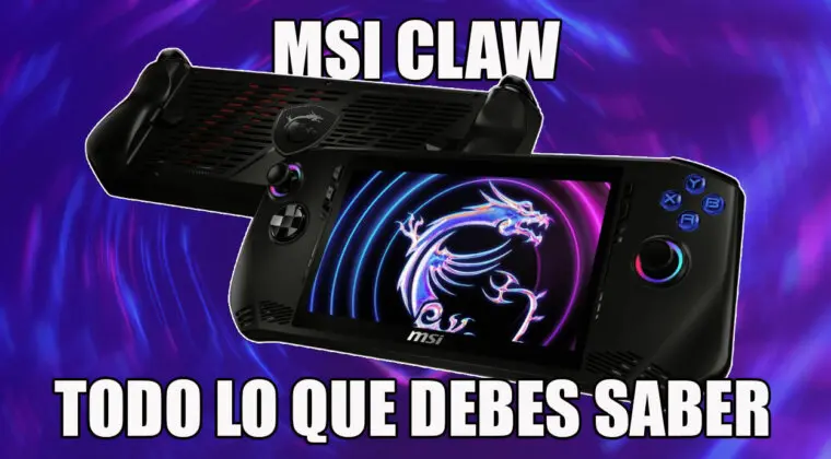 Imagen de MSI Claw, la nueva consola portátil que hará competencia a Steam Deck: Especificaciones, precio y más...