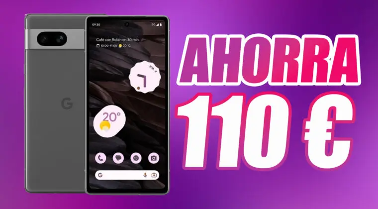Imagen de Consigue este Google Pixel 7a con más de 100 euros de descuento