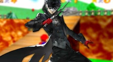 Imagen de Este surrealista mod de Persona 5 lleva a Joker y compañía al Reino Champiñón de Super Mario 64