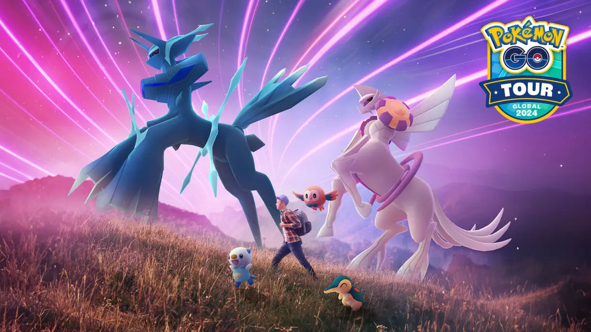 Pokemon GO Hisui Dialga Palkia Forma Origen