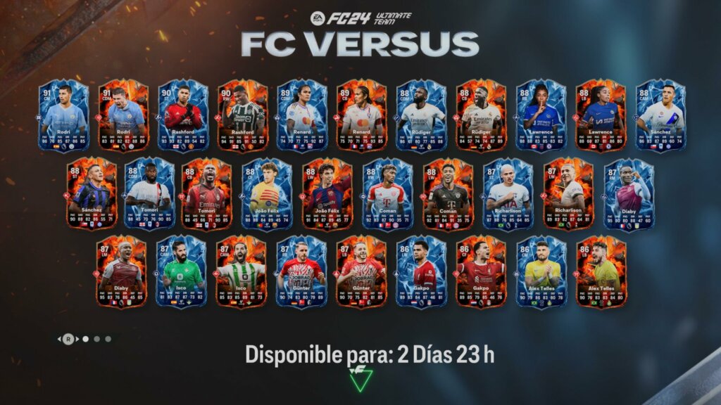 portada minilanzamiento fc versus 2 ea sports fc 24