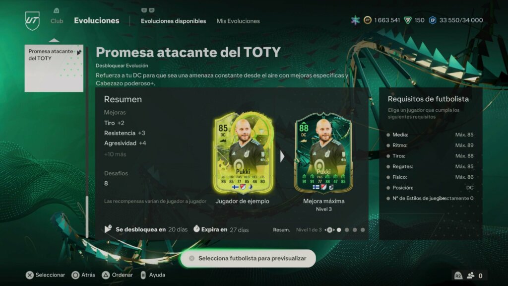 promesa atacante del toty portada ea sports fc 24