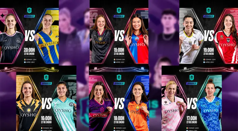 Imagen de Queens League Jornada 1: Resumen completo de todos los partidos y goles