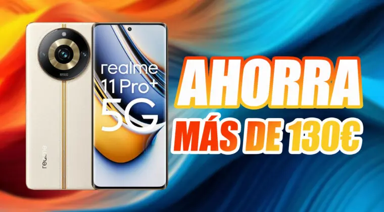 Imagen de Más de 130 euros rebajados en este Realme 11 Pro+ 5G