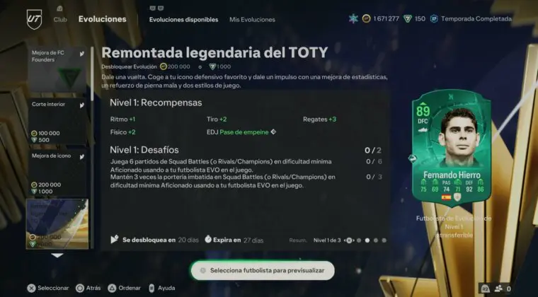 Imagen de EA Sports FC 24: apareció una nueva Evolución para defensores Iconos