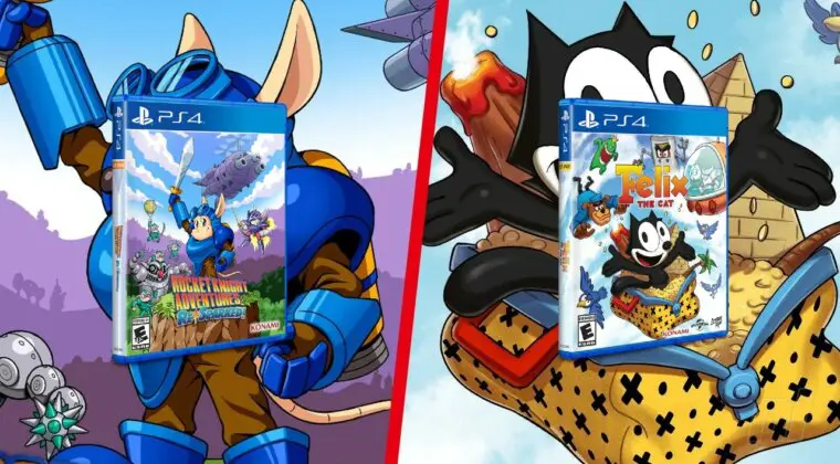 Imagen de Konami anuncia modernos relanzamientos de Rocket Knight y Felix the Cat con Limited Run Games