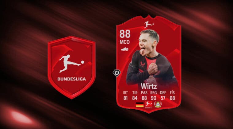 Imagen de EA Sports FC 24: ¿Merece la pena el 2º POTM de la Bundesliga de Wirtz? (Jugador SBC)