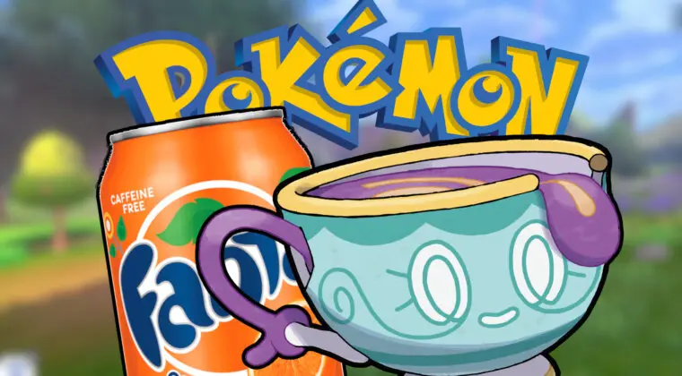 Imagen de Un artista de Pokémon crea a Sinisoda, la versión con forma de refresco de Sinistea