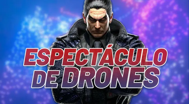Imagen de Bandai Namco publicita Tekken 8 con un impresionante espectáculo de drones en Londres