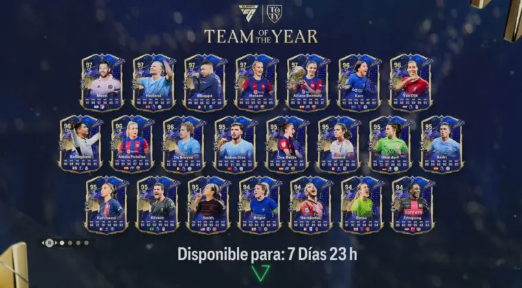 Imagen de EA Sports FC 24: ya salen todos los TOTY titulares a la vez en sobres (pero aún no abriría los packs)