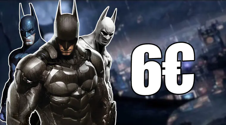 Imagen de De 60€ a 6€: este pack rebajado con 3 juegazos de Batman baja su precio al mínimo histórico