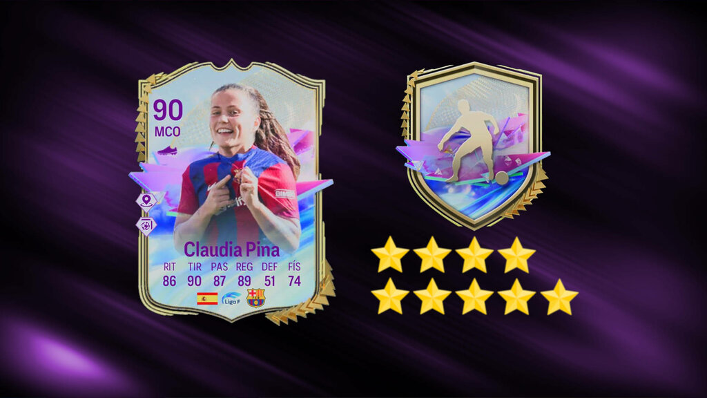 claudia pina future stars sbc portada ea sports fc 24