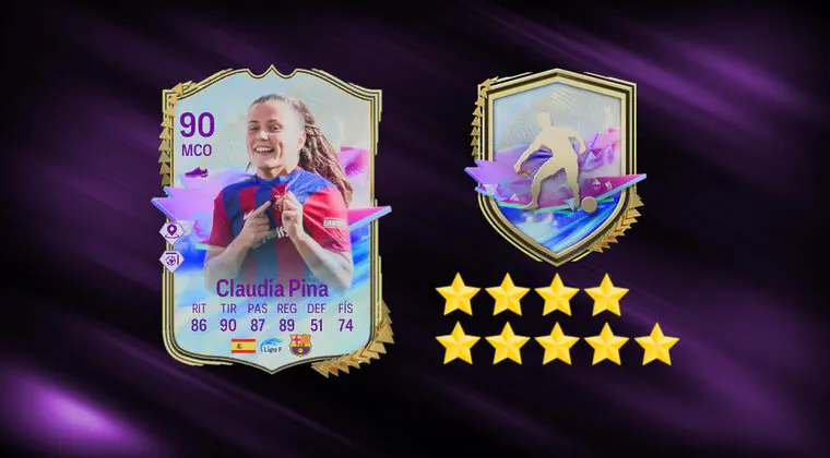 Imagen de EA Sports FC 24: ¿Merece la pena Claudia Pina Future Stars? (Jugadora SBC)
