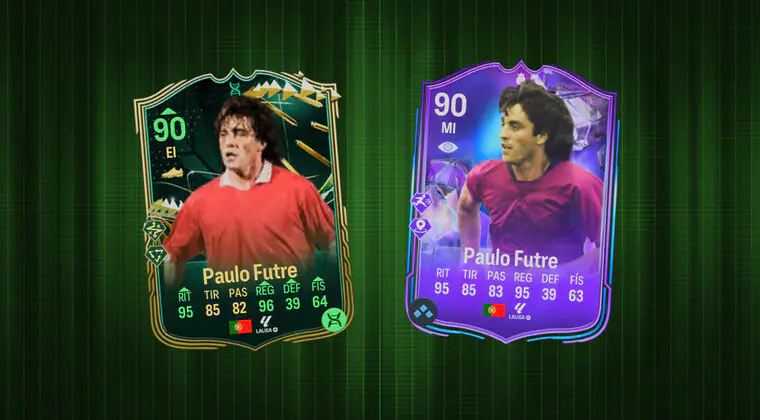 Imagen de EA Sports FC 24: la "engañosa" comparativa entre Futre evolucionado y su Fantasy FC + Alternativa