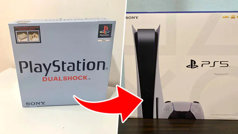 evolucion cajas playstation